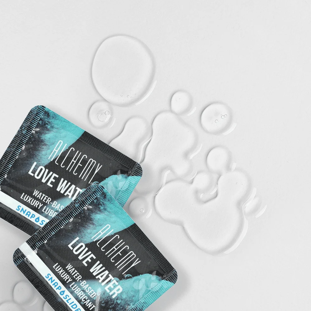 Alchemy Love Water Snap + Slide Personal Lube 16 Single-Use Packets