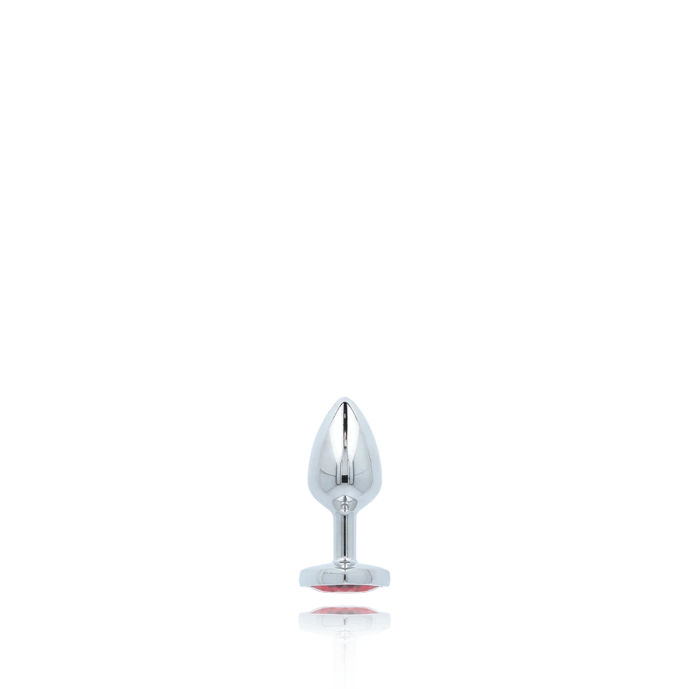 Booty Sparks Heart Gem Anal Plug in Lightweight Aluminum