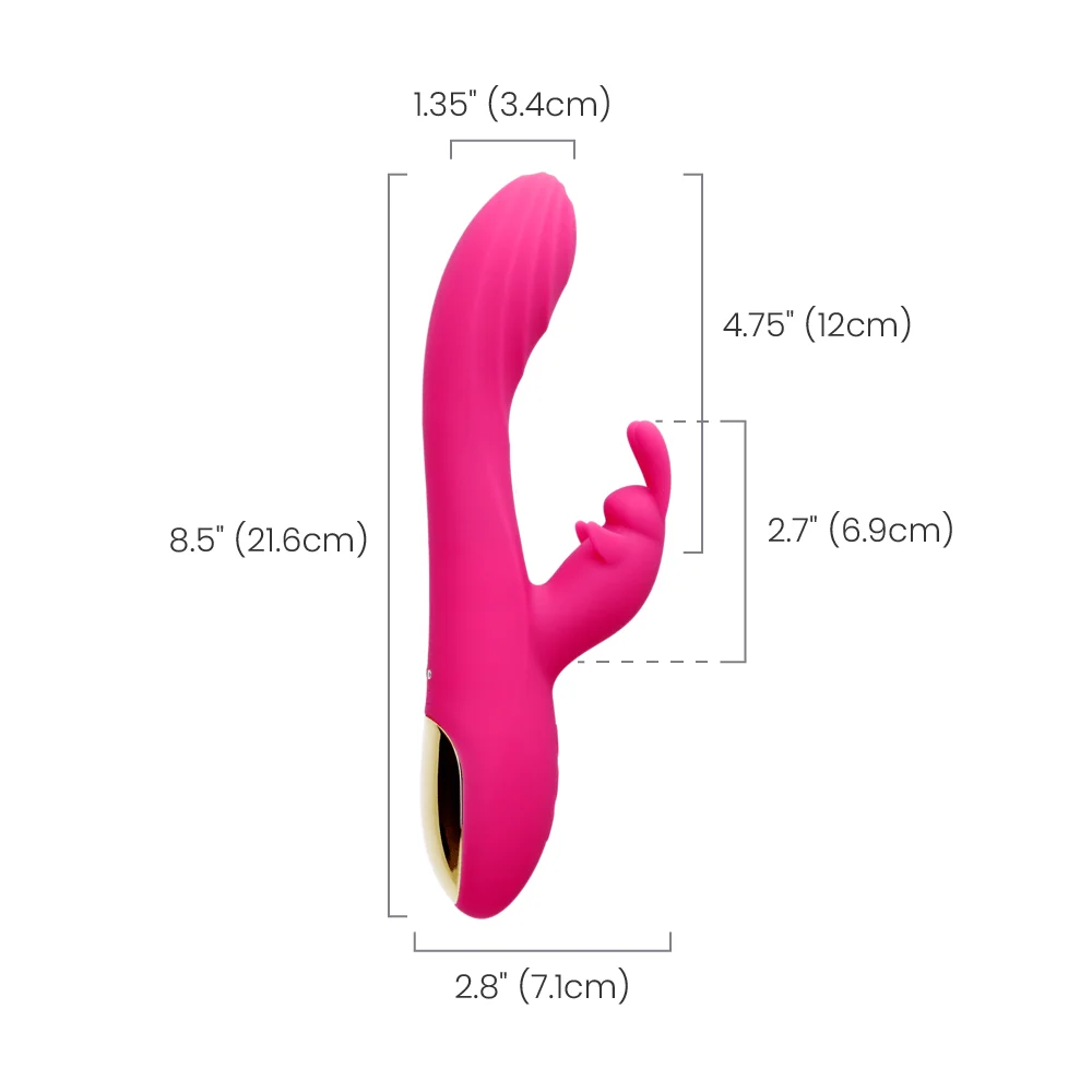 Intimately GG Rabbit Vibe With Dual Motors and 10 Patterns