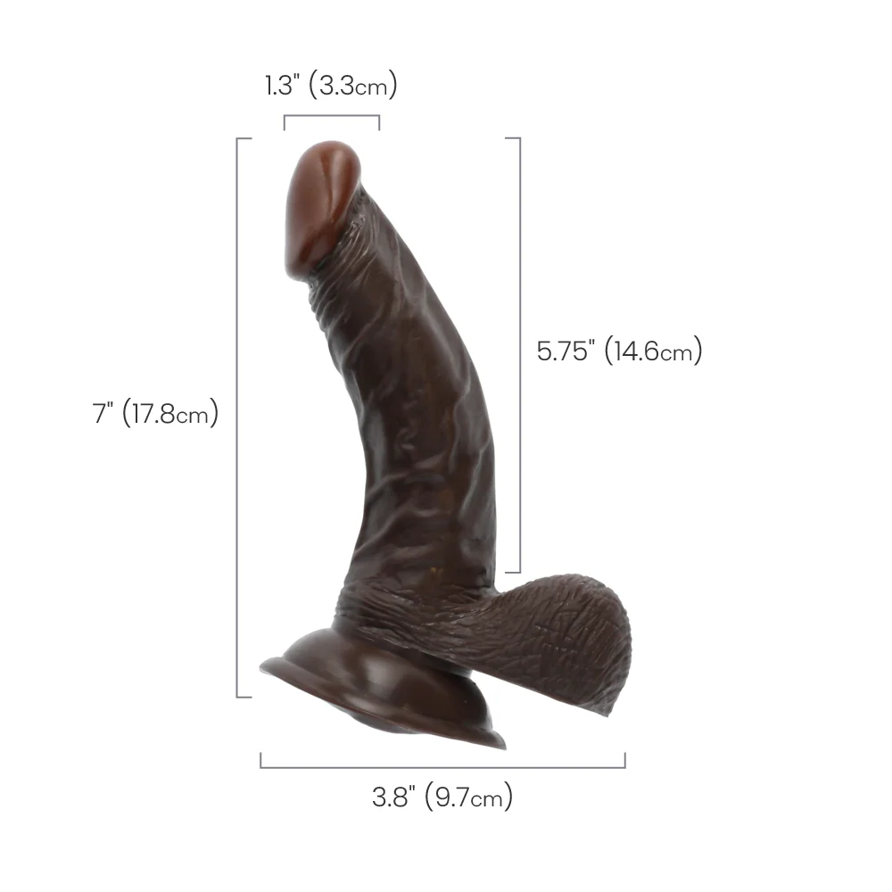 All American Whoppers Dong With Balls And Suction Cup