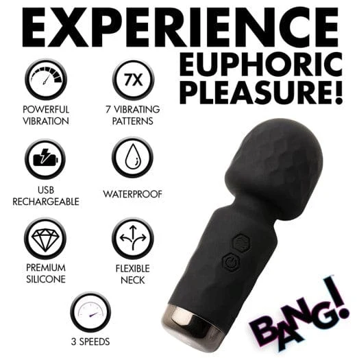 Bang! 10X Mini Silicone Wand