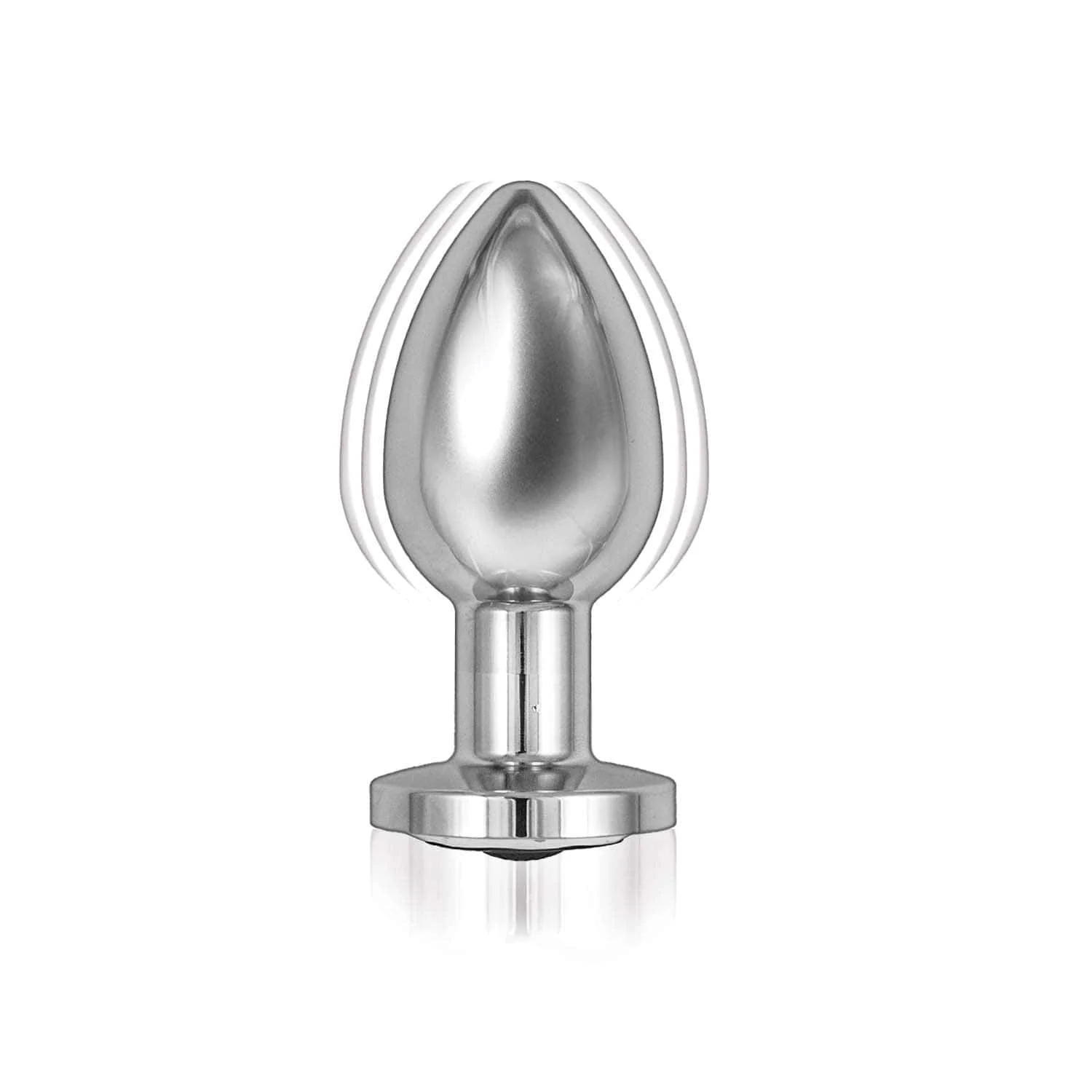 Ass-Sation Remote Vibrating Metal Anal Plug for Beginners