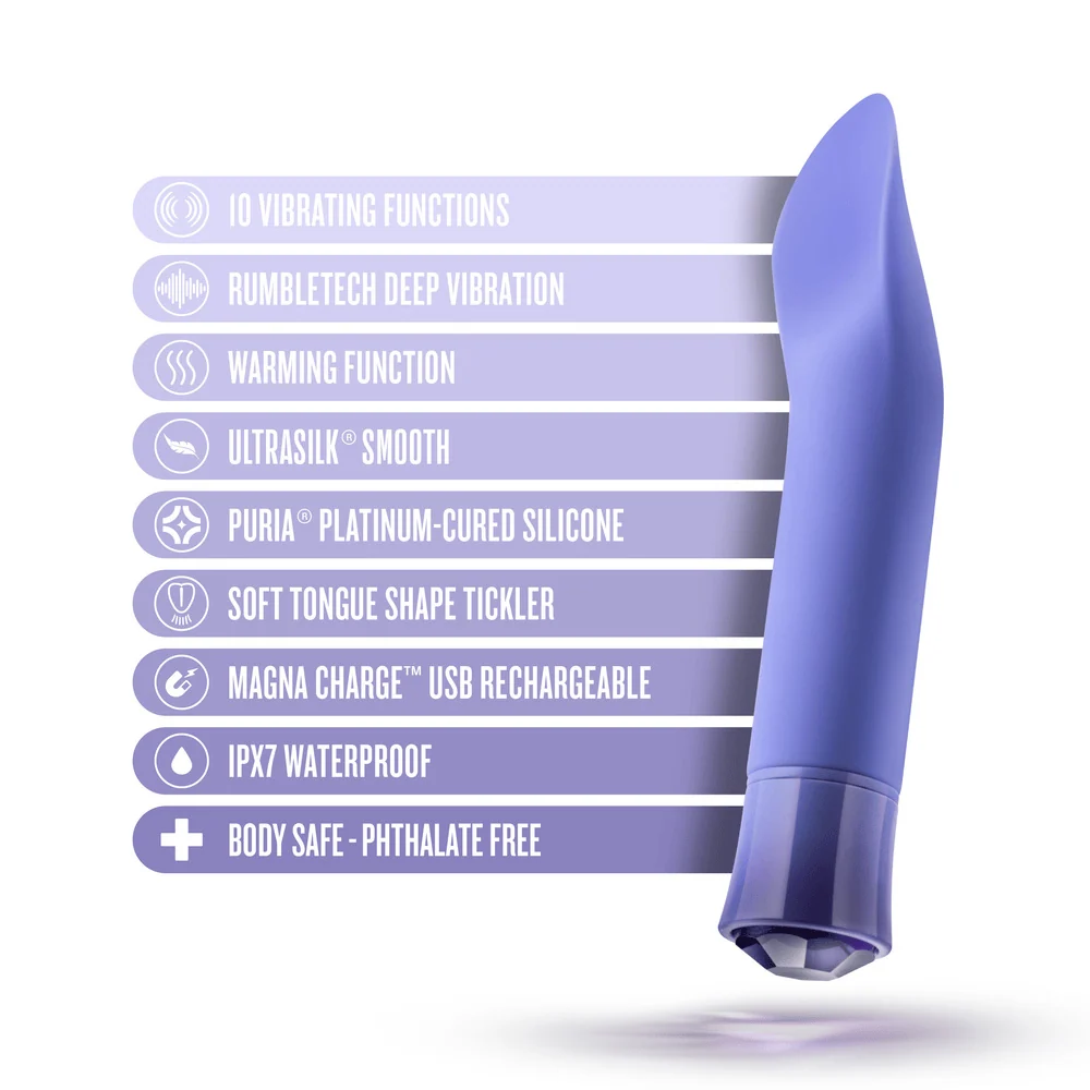 Blush Oh My Gem Enrapture Tanzanite Bullet Vibrator