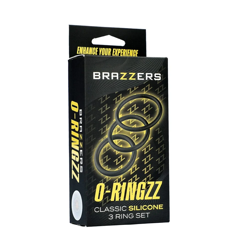 Brazzers O-Ringzz 3pc Silicone Cock Ring Set for Him