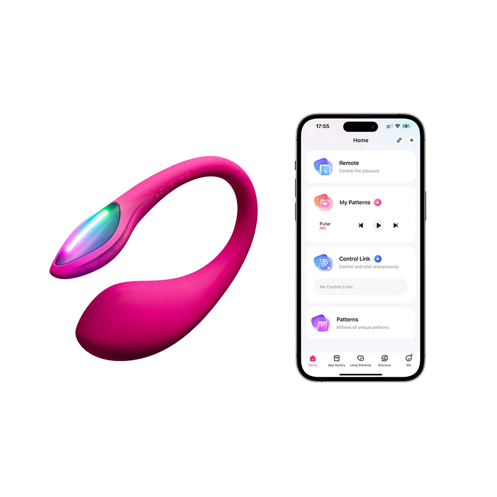 Lovense Lush Mini App-Connected Egg Vibrator for G-Spot Stimulation