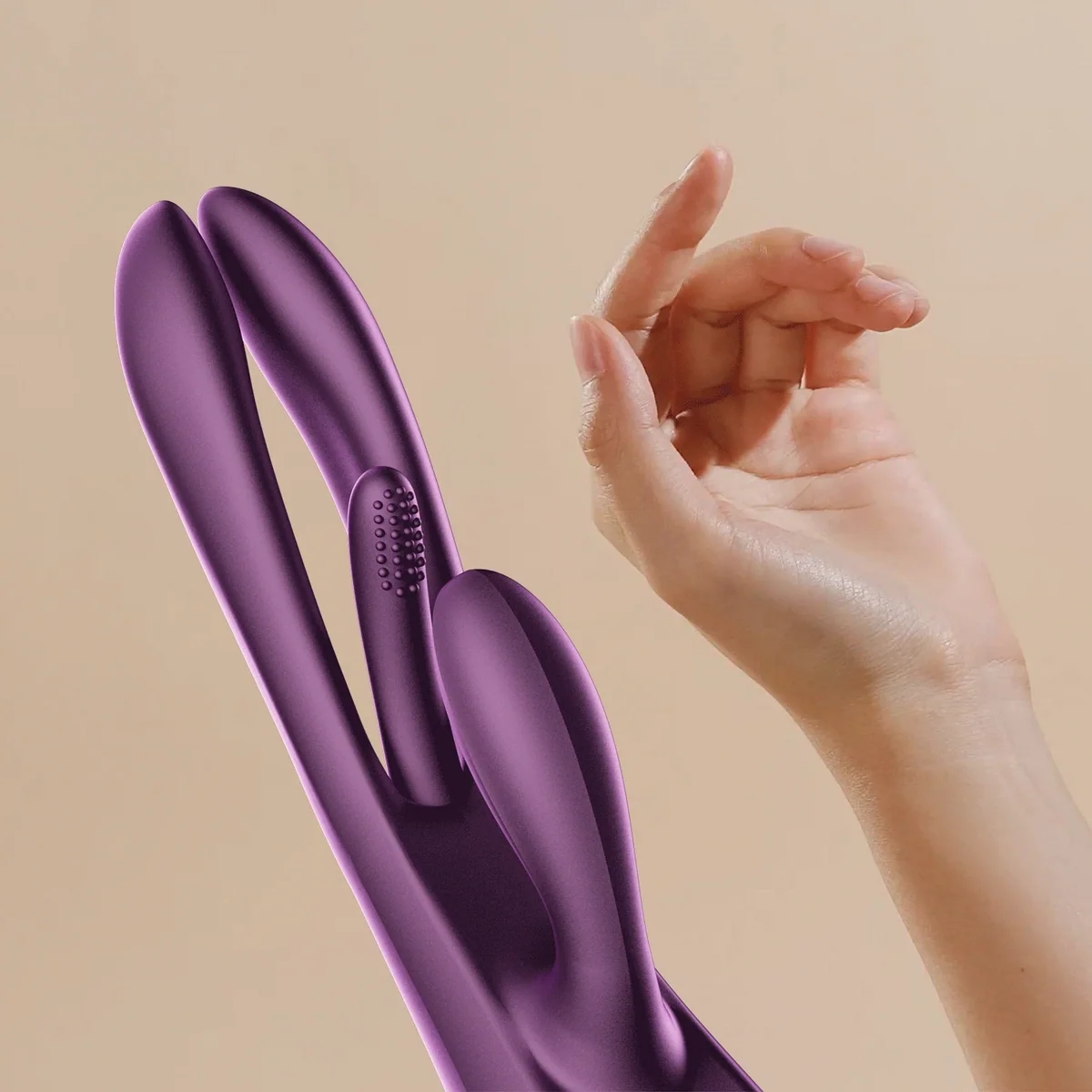 Honey Play Box Terri App-Controlled Rabbit Vibrator with Kinky Finger Tapping