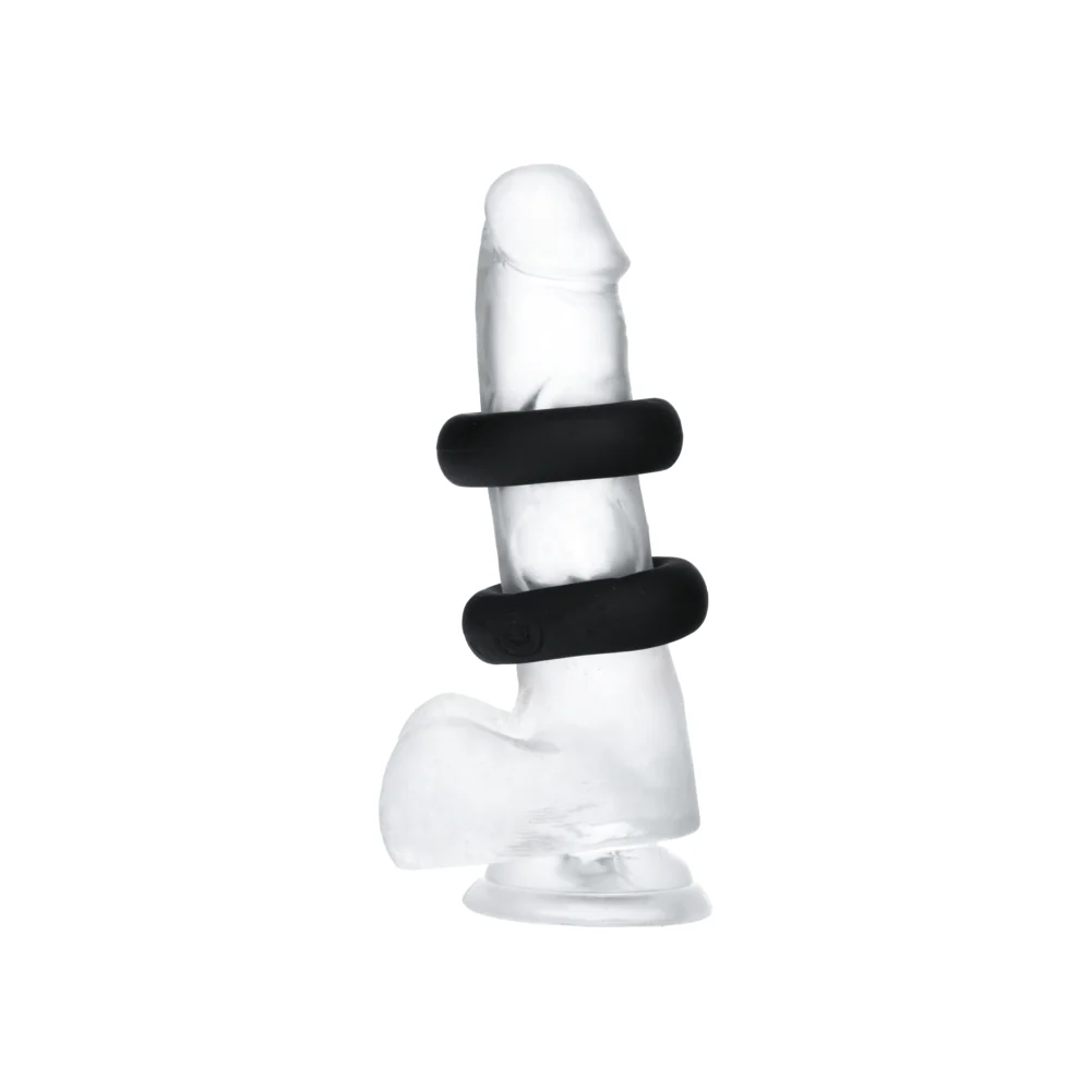 Hunky Junk Stiffy 2-Pack Firm Grip Cockrings That Will Not Roll