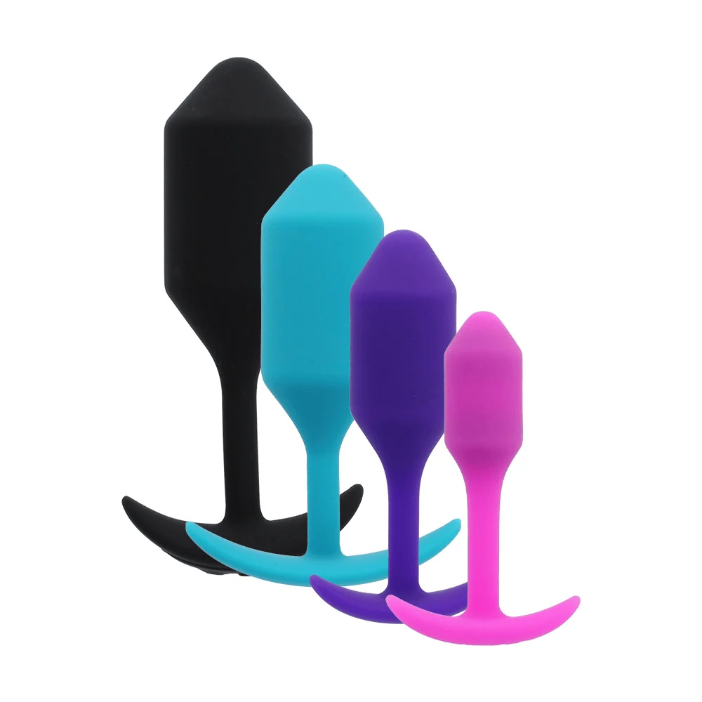 B-Vibe Snug Plug 小型加重硅胶肛塞