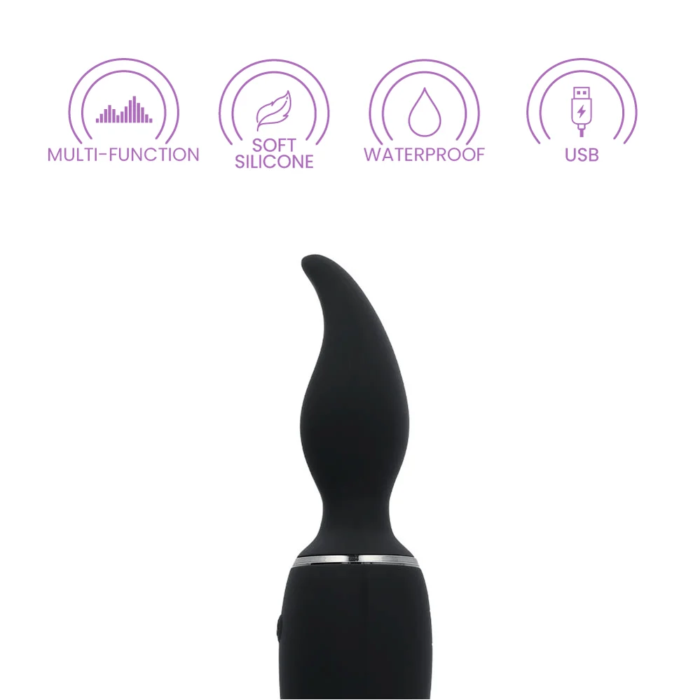 Sir Richards Ultimate Rimmer Silicone Anal Toy with Vibrating Tongue
