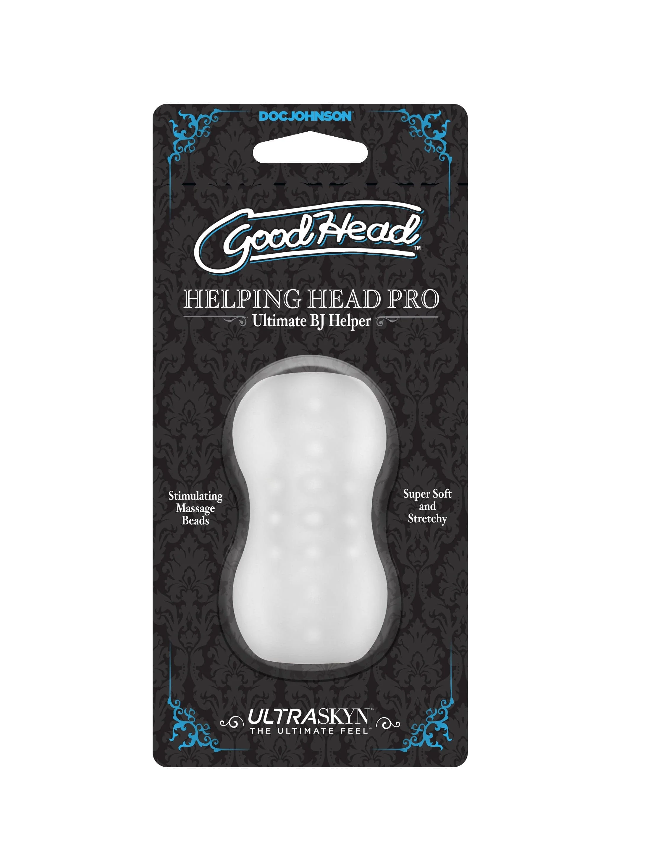 Good Head Helping Head Pro Handheld Fellation Stroker by Doc Johnson