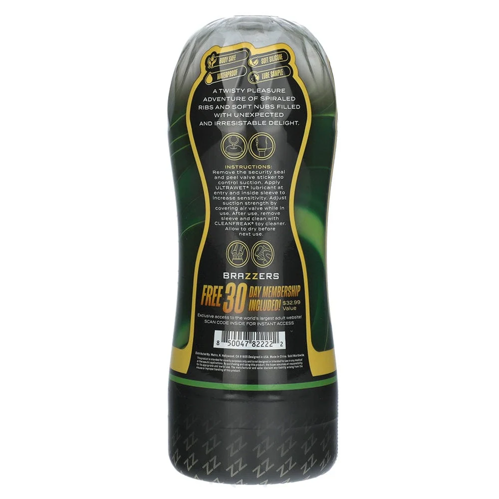 Brazzers Ultimate Stroker Cup with Soft Sleeve and Free Membership