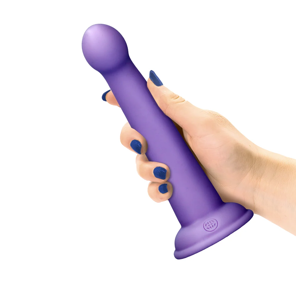Dillio Platinum Secret Explorer Silicone Dildo for Harness Use