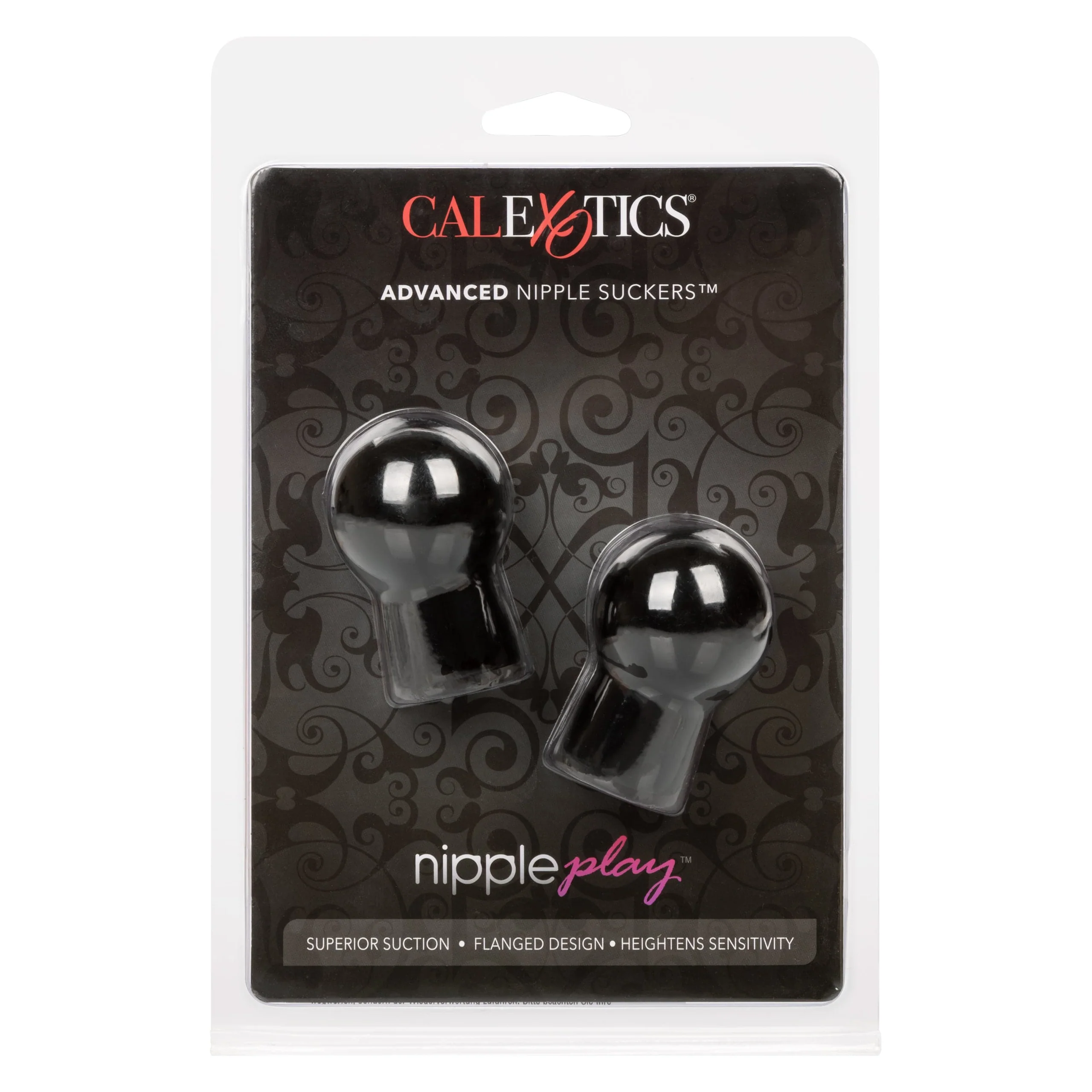Nipple Play Advanced 黑色乳头吸吮器，California Exotic 出品