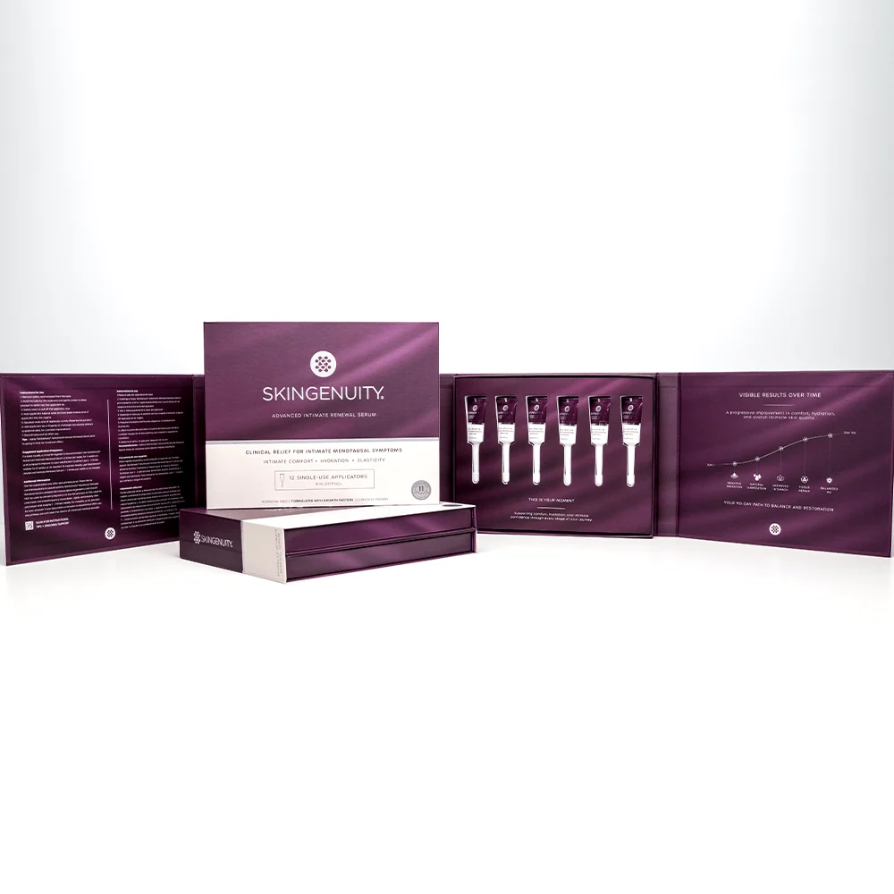 Skingenuity Advanced Intimate Renewal Serum - 12 Vial Hormone-Free Care