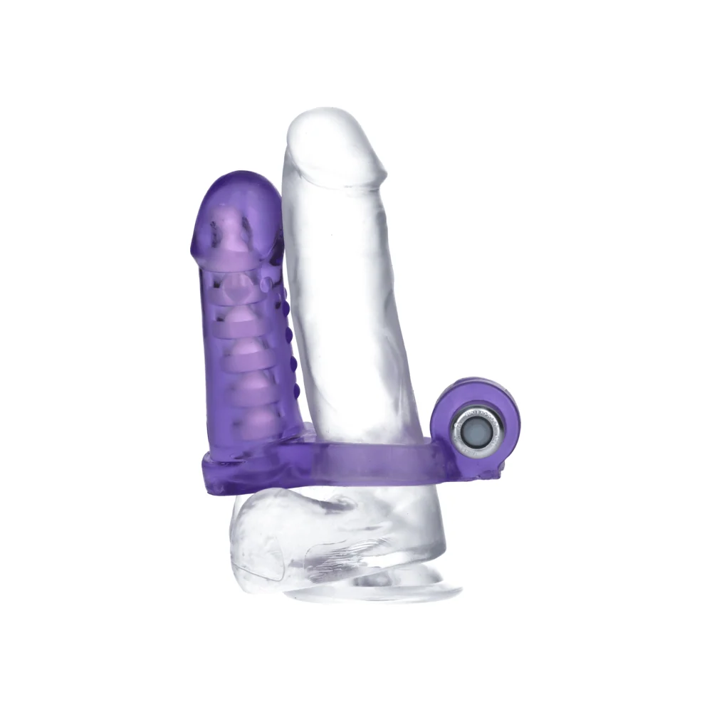 RingMaster Vibrating Double Up Bendable DP Ring
