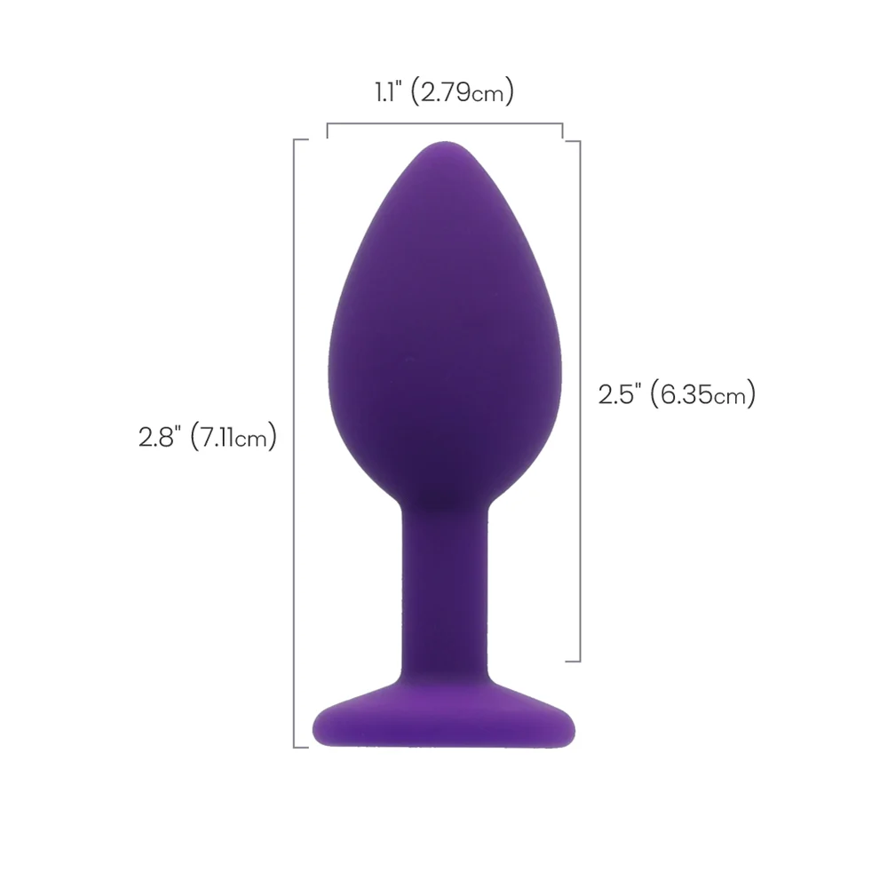 Fantasy For Her Little Gem Medium Spade Anal Plug