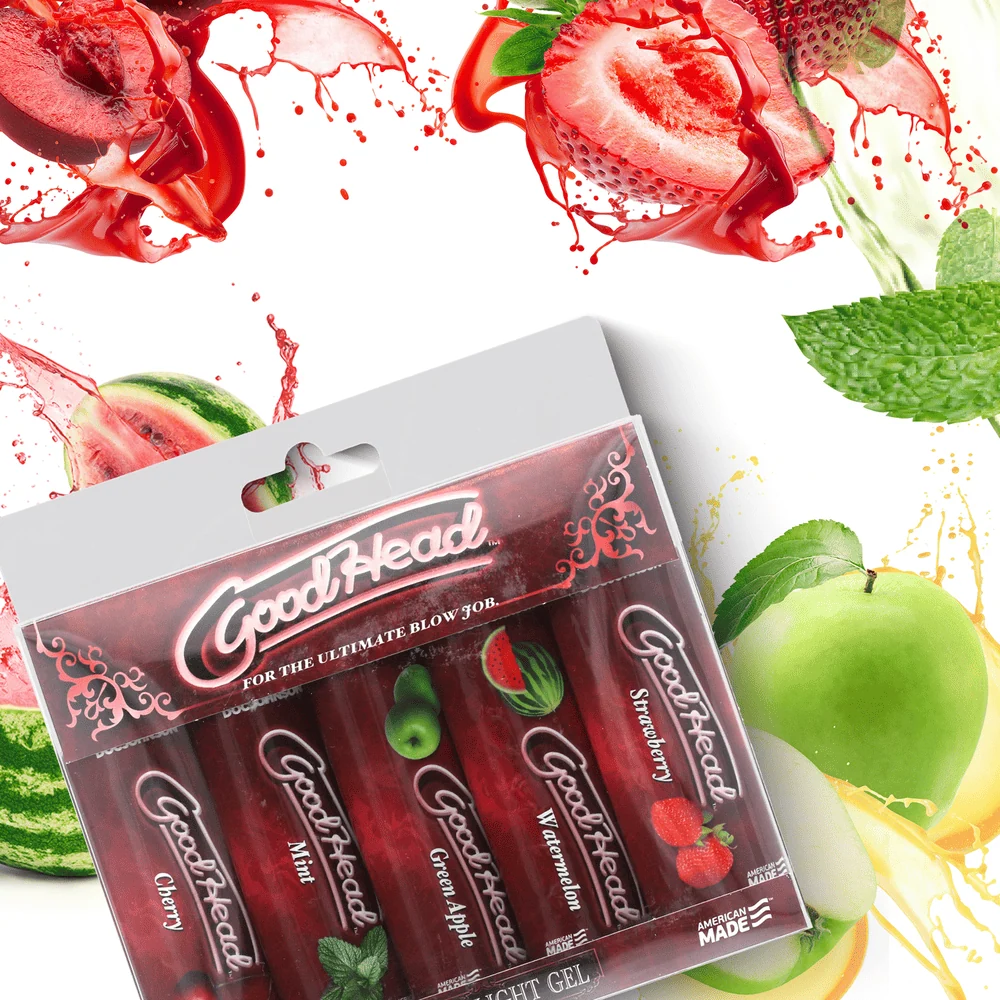 GoodHead Oral Delight Gel 5-Pack Cupcake Flavor Selection