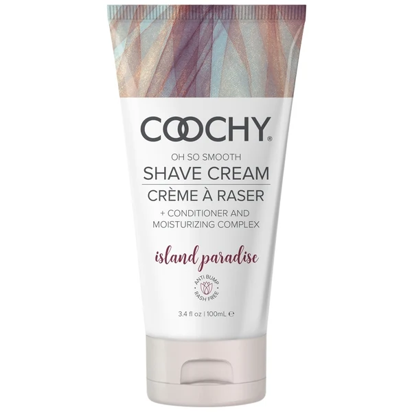 Coochy Shave Cream Island Paradise with Acai Berry and Mangosteen