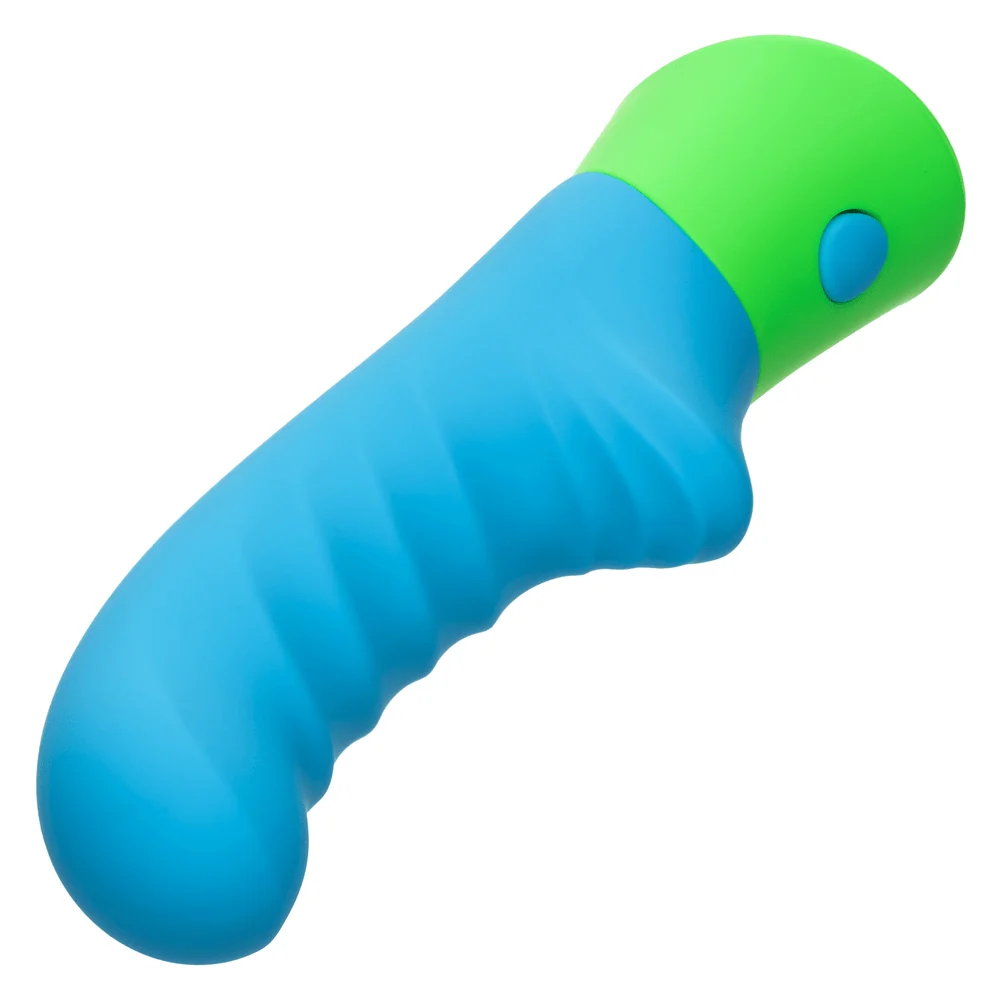 Rave Ridged-G G-Spot Vibrator with Textured Shaft