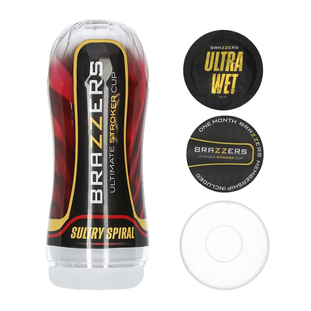 Brazzers Ultimate Stroker Cup with Soft Sleeve and Free Membership