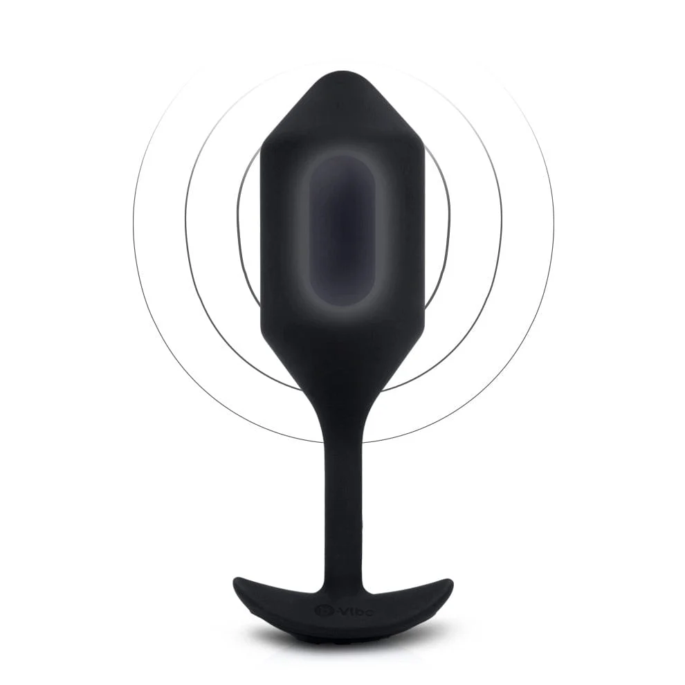 B-Vibe 振动 Snug Plug XL 黑色肛塞