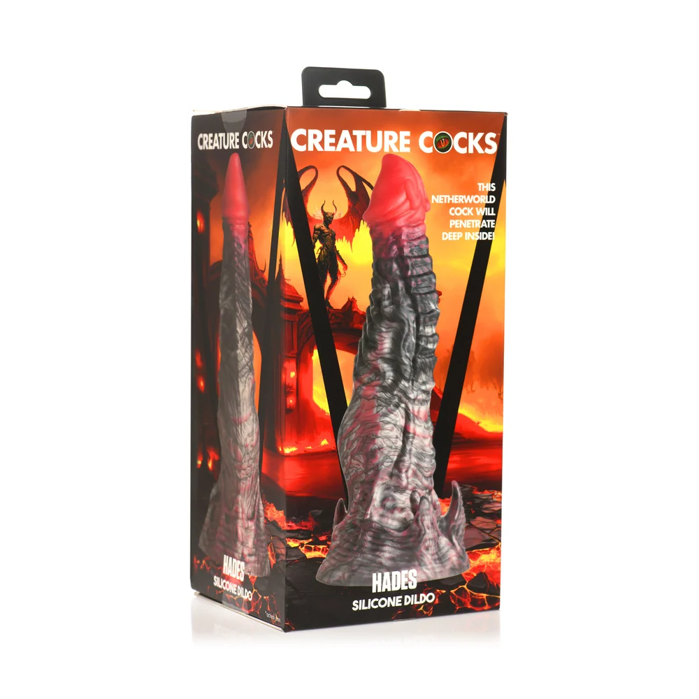 Creature Cocks Hades 硅胶假阳具 - 中号
