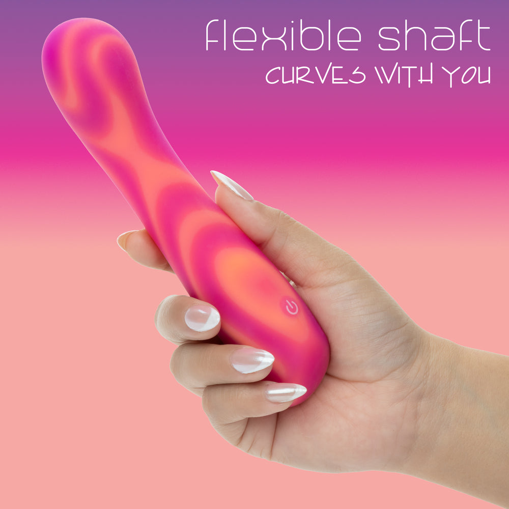 CalExotics Endless Summer Sunset Seducer LED Light Vibrator