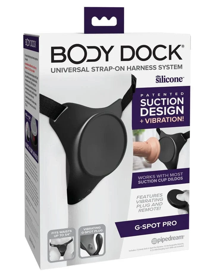 Pipedream Body Dock G-Spot Pro Harness With Dual Motors and Remote
