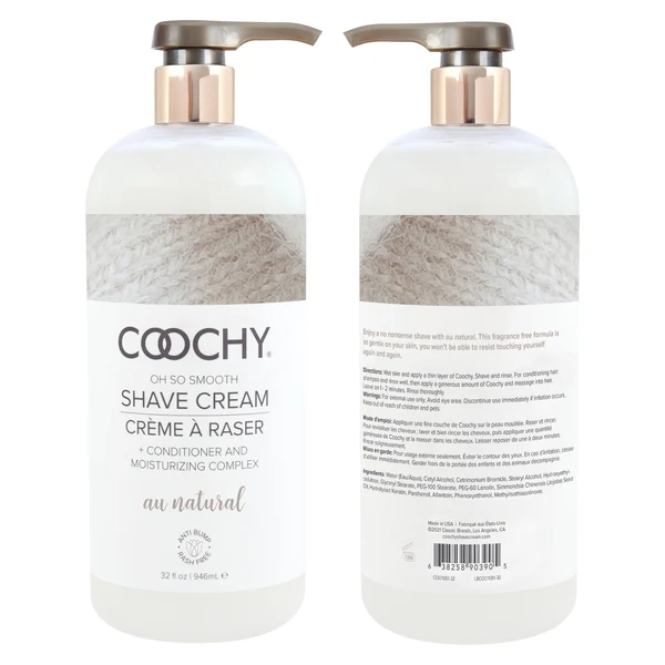 Coochy Shave Cream - Au Natural