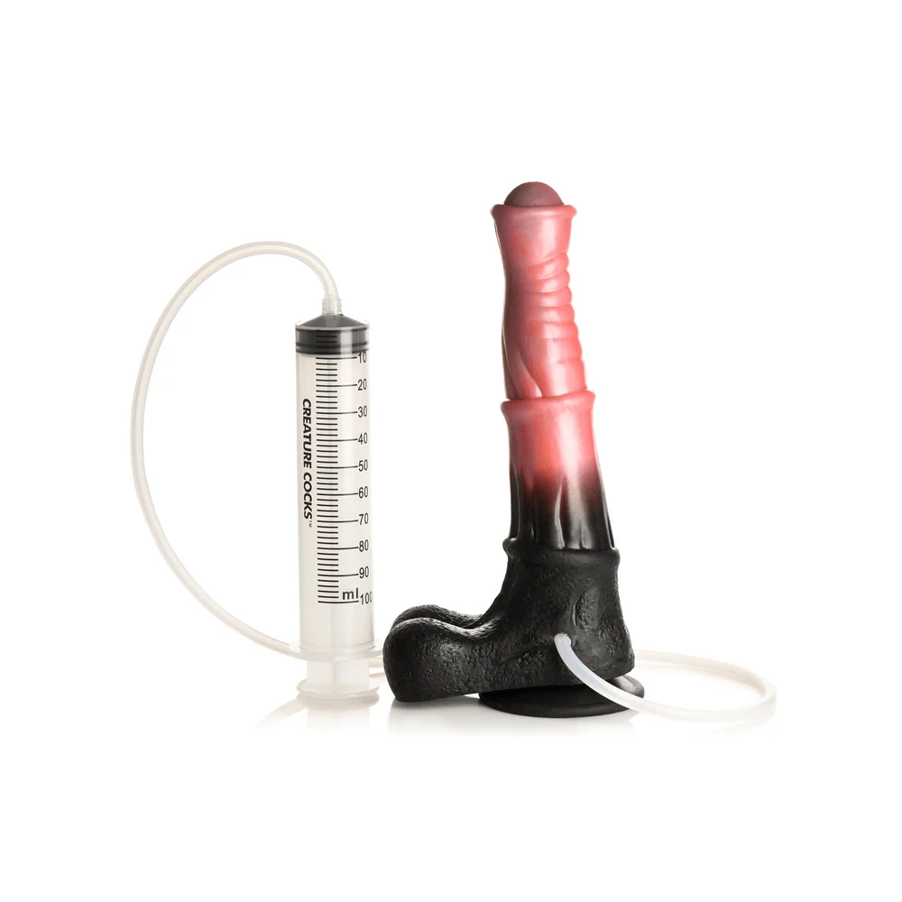Creature Cocks Centaur Explosion Fluid-Dispensing Silicone Dildo