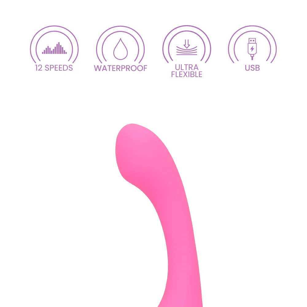 Nu Sensuelle Libi Flexible G-Spot Vibrator with Continuous Turbo Boost