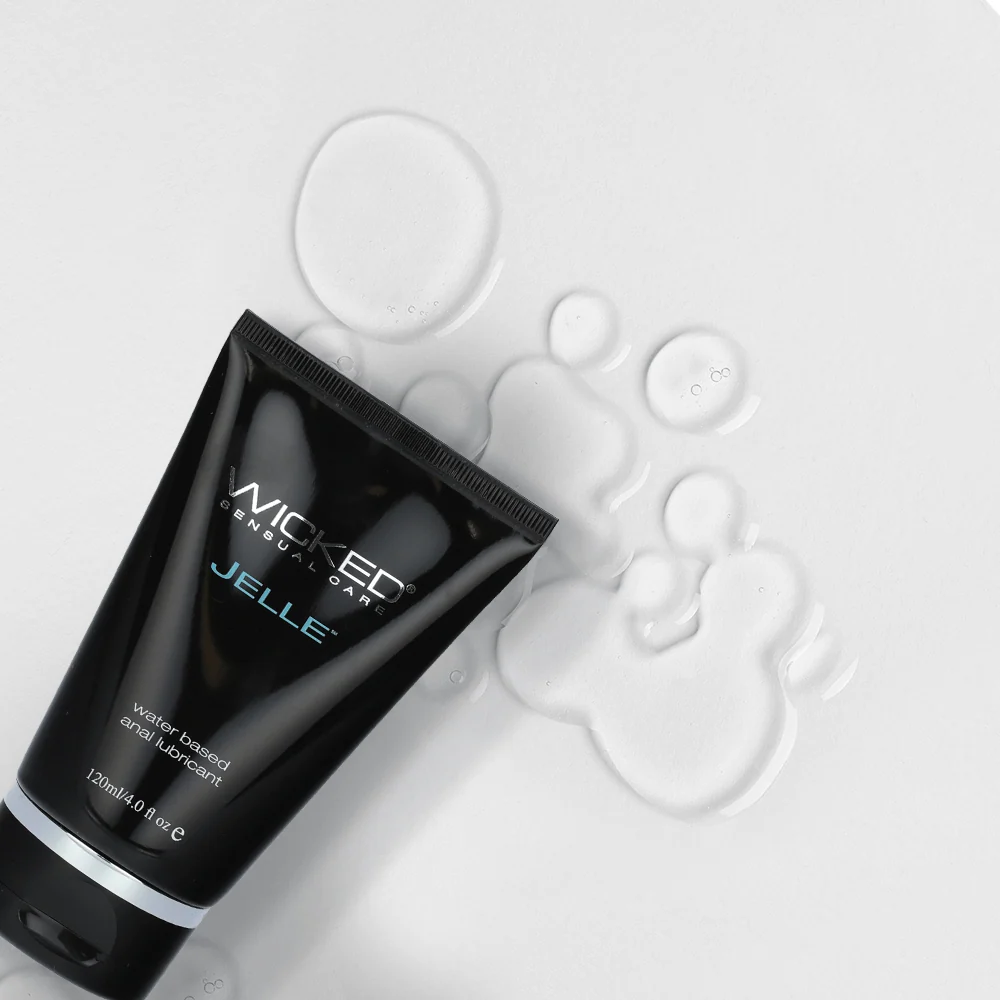 Wicked Sensual Jelle Water-Based Anal Lubricant for Extra Cushion and Glide