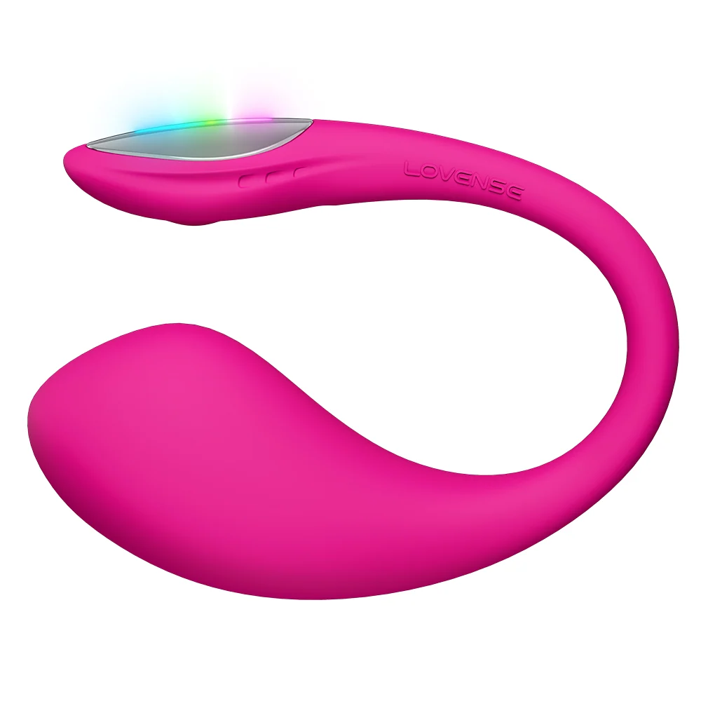 Lovense Lush 4 App-Connected G-Spot Vibrator with LED Tail Light