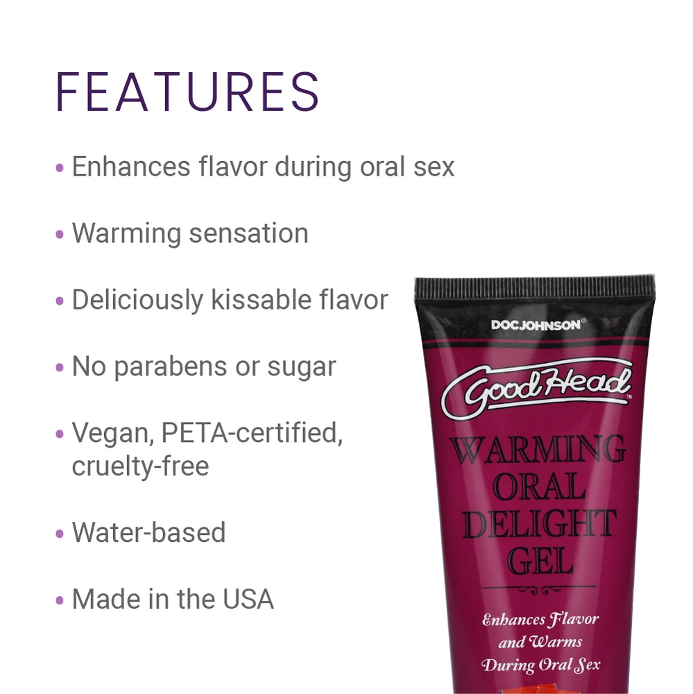GoodHead Warming Oral Delight Gel for Oral Sex