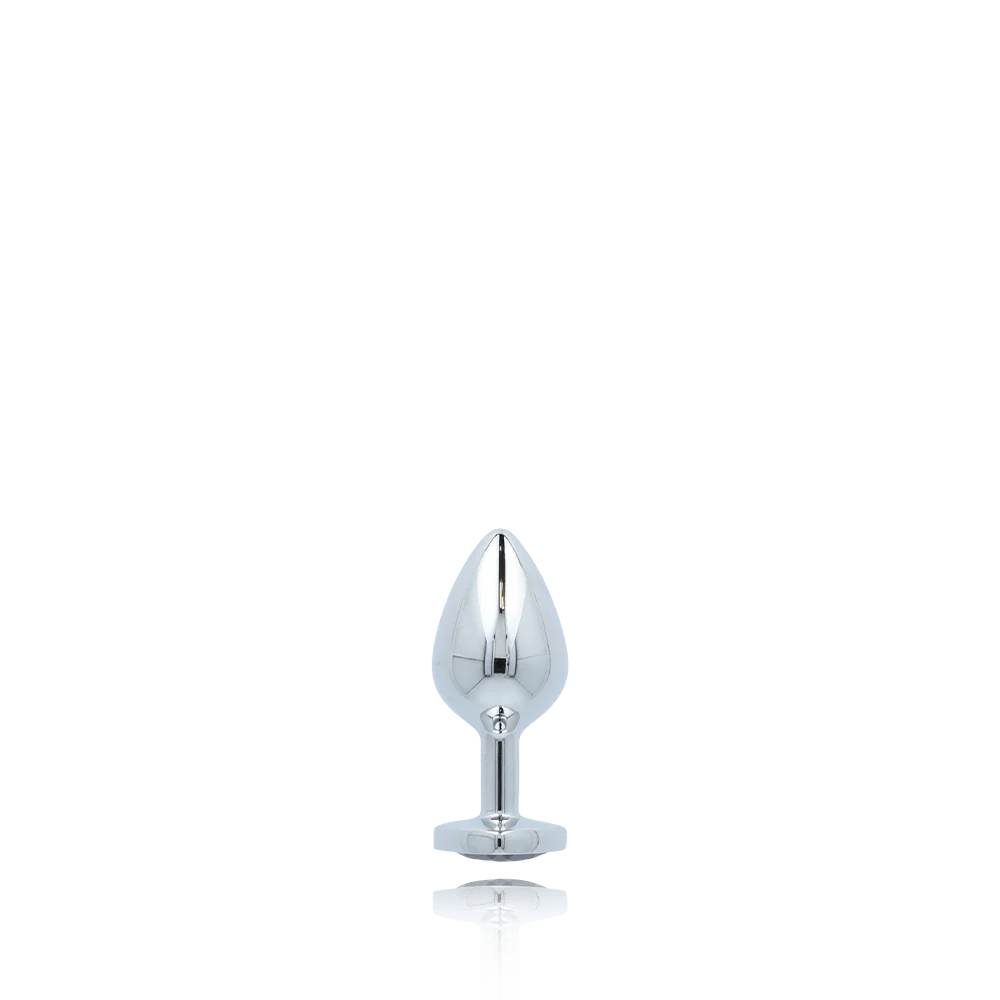 Booty Sparks Heart Gem Anal Plug in Lightweight Aluminum