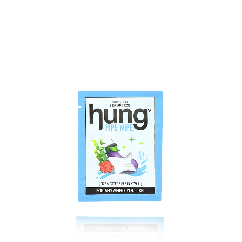 HUNG Pipe Wipes 16 Count for Men, Travel-Friendly Hygiene Wipes
