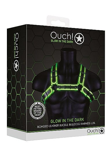 OUCH! Glow Bulldog Harness for a Bold Masculine Shape