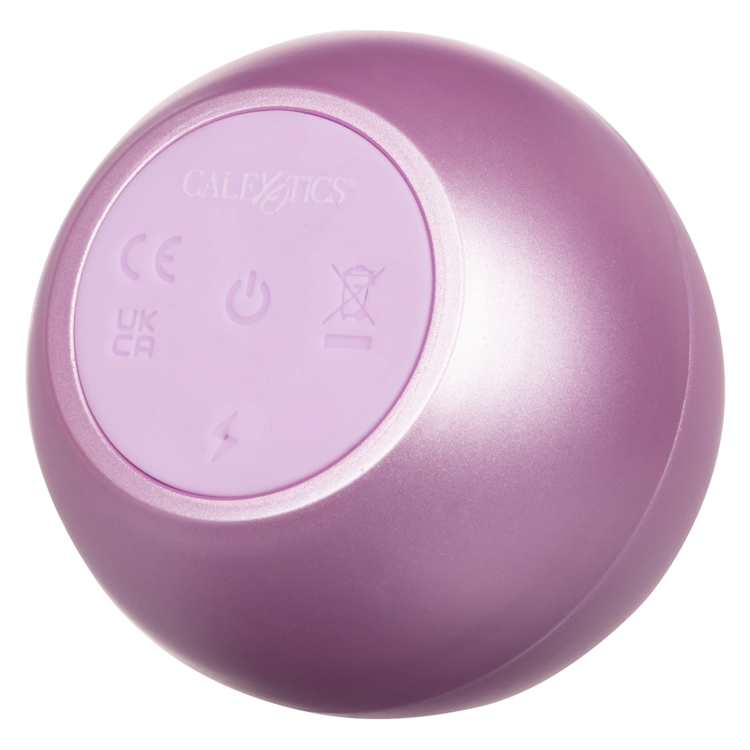 Calexotics Opal Massager Angled Silicone Vibrator with Travel Case