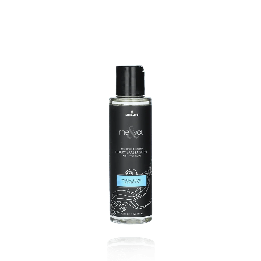 Me & You Pheromone Massage Oil with Hyper-Glide for Couples