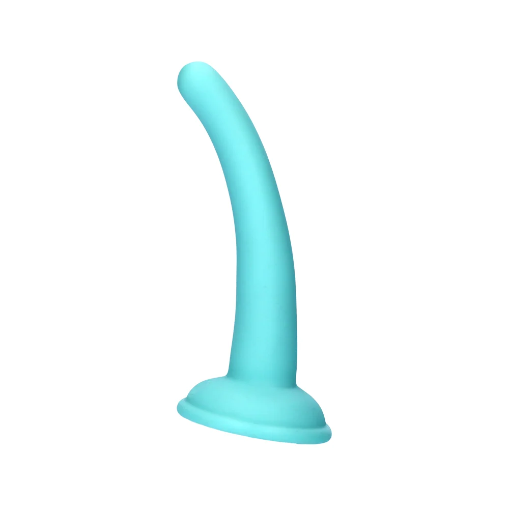 Dillio Platinum Curious Five Silicone Dildo with Suction Base