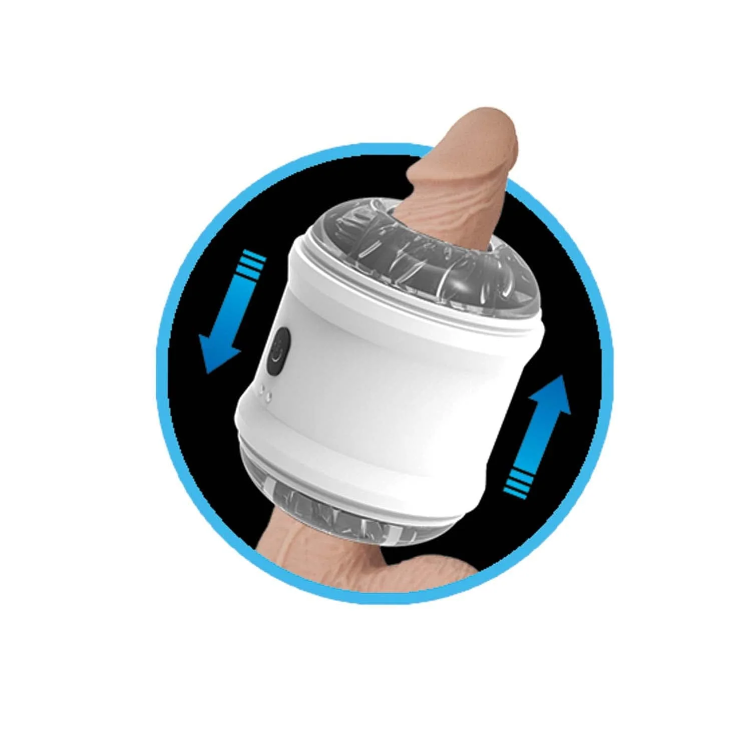Dynamo Vibrating Masturbator Cylinder for Solo or Partner Play
