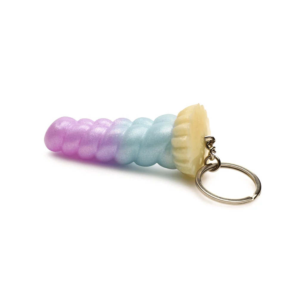 Creature Cocks Mystique Unicorn Silicone Novelty Keychain Charm