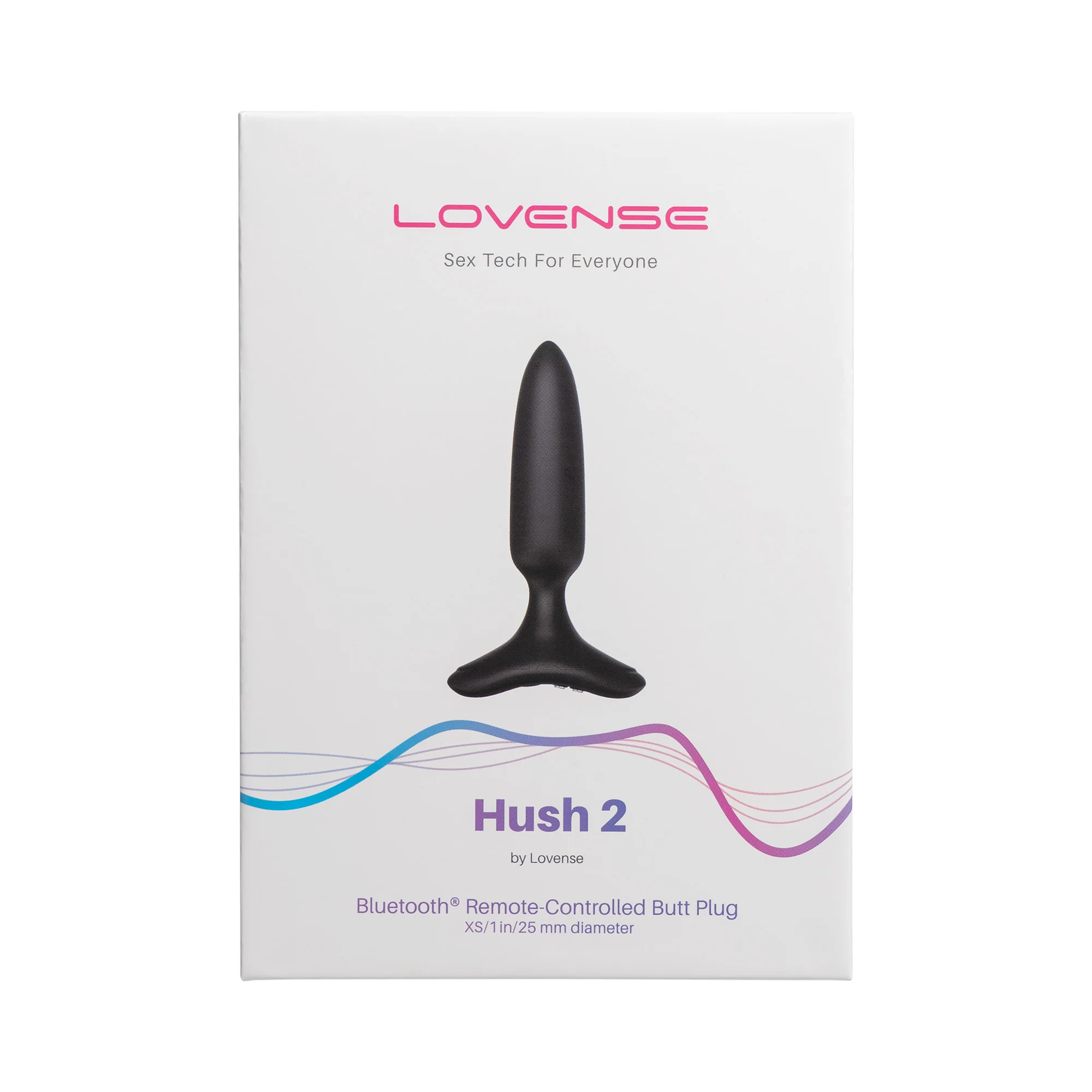 Lovense Hush 2 Bluetooth-Controlled Anal Plug