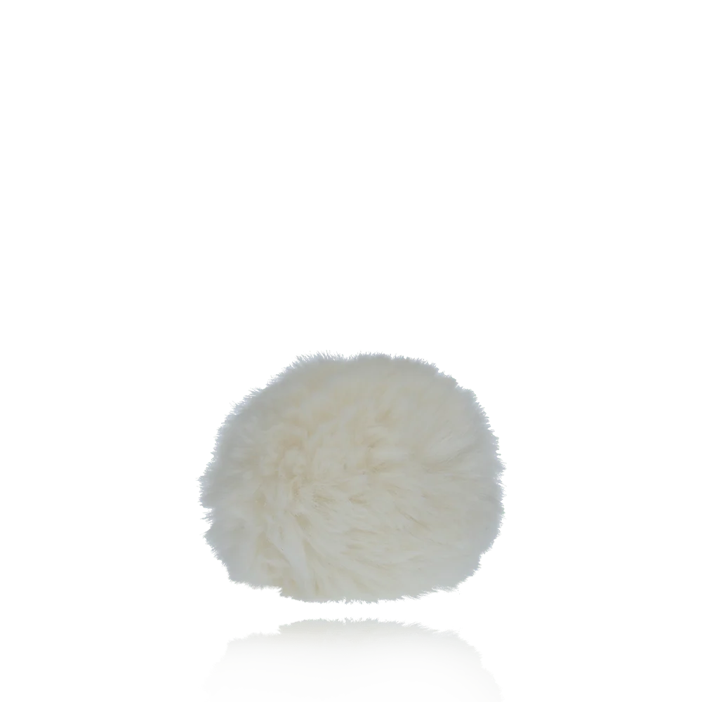 Tailz Fluffy Bunny Tail Weighted Metal Plug in Pink