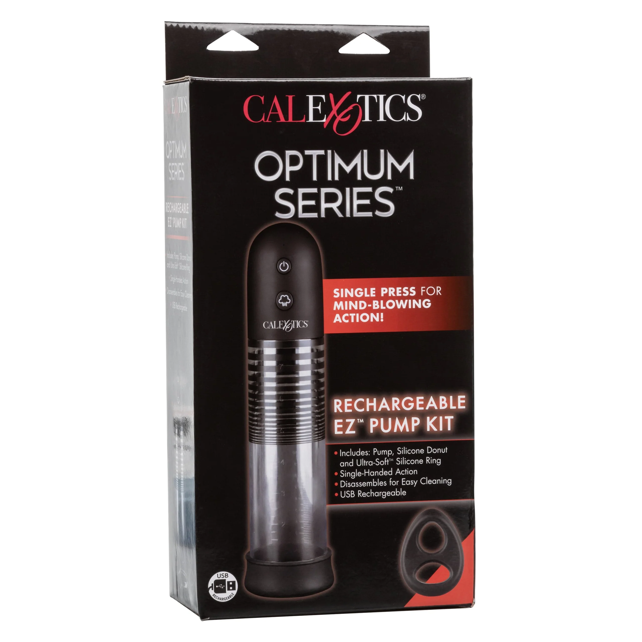Optimum Series Rechargeable EZ Pump Kit with Dual Silicone Ring