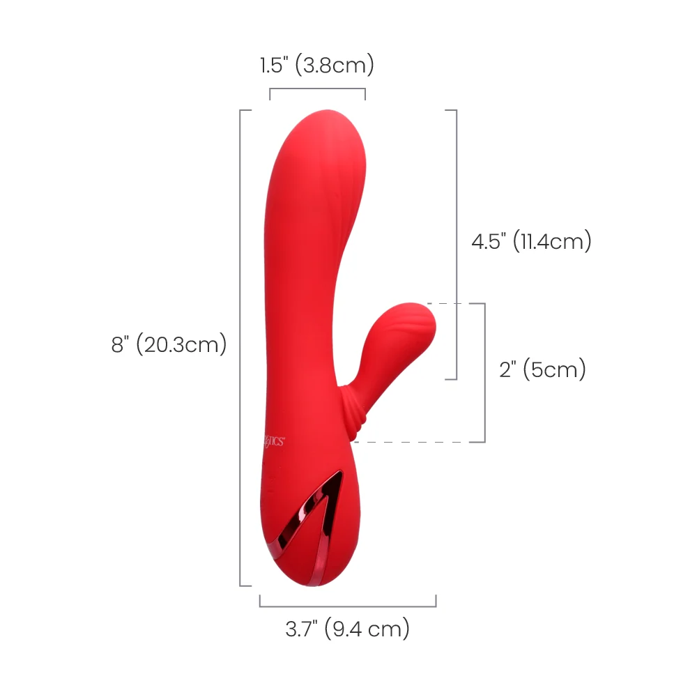 California Dreaming® Palisades Passion Suction Rabbit Vibrator