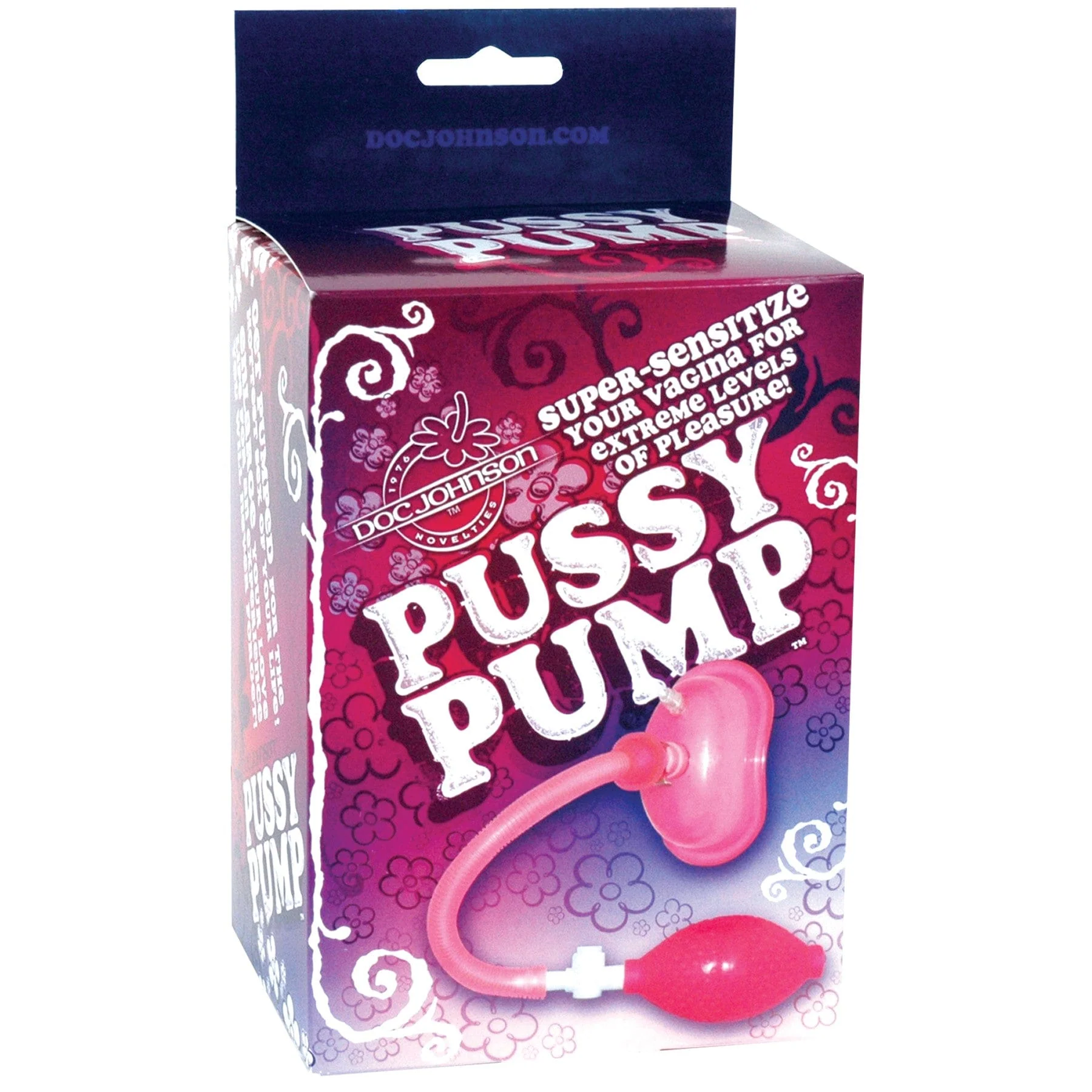 Doc Johnson Pussy Pump in Pink with Quick Release Valve