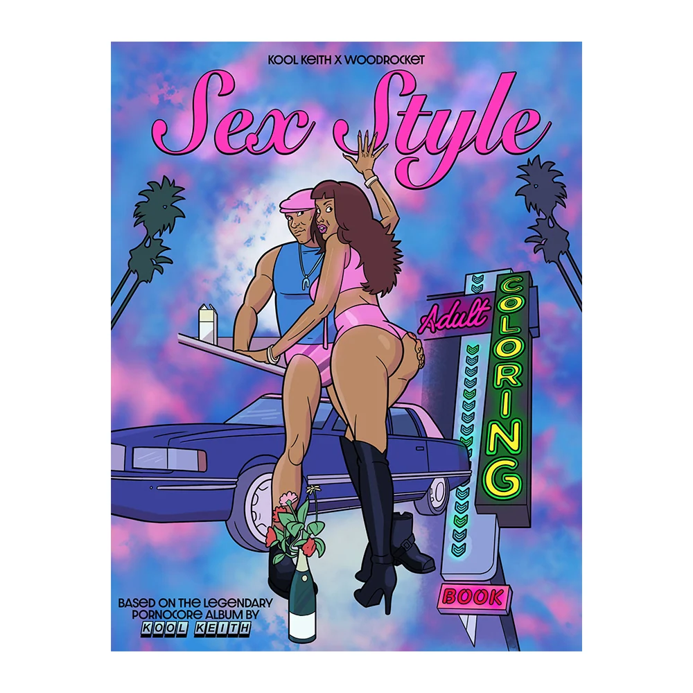 Kool Keith 与 WoodRocket 出品 Sex Style 成人涂色书