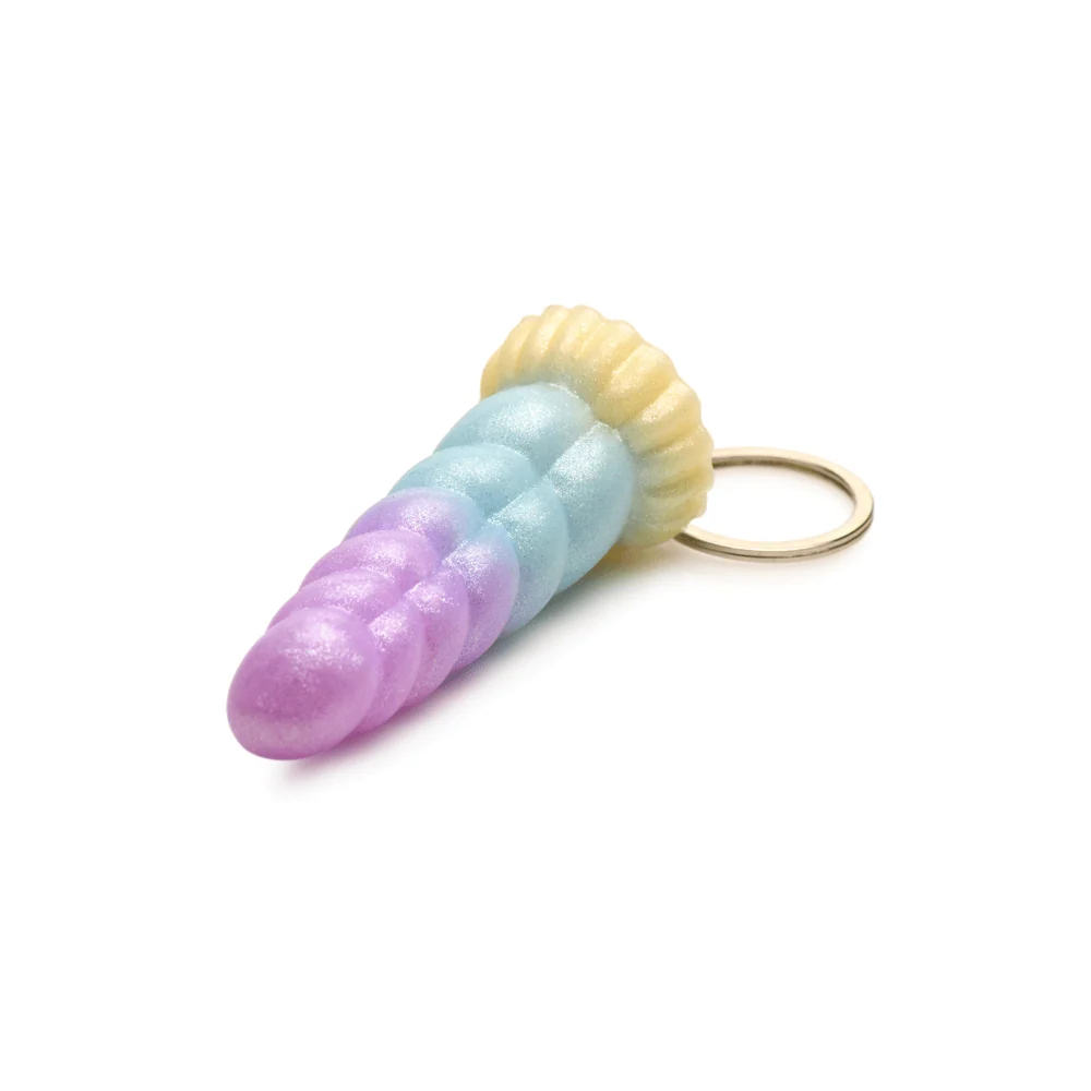 Creature Cocks Mystique Unicorn Silicone Novelty Keychain Charm